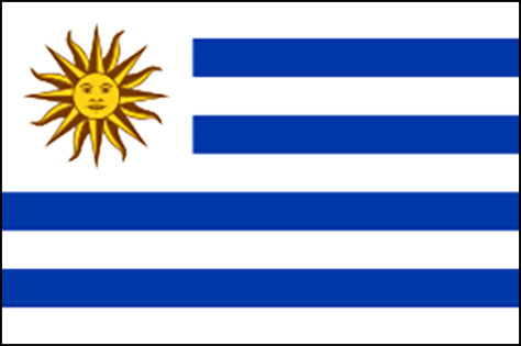 Vlag Uruguay